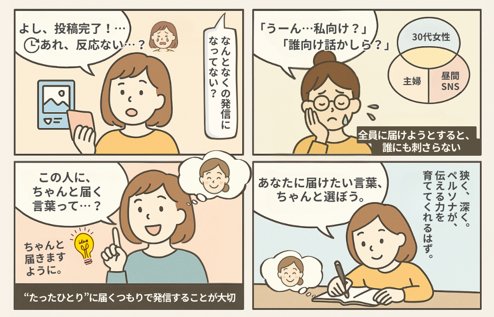 STEP2｜誰に届ける？（ペルソナ設定）